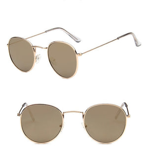 LeonLion 2019 Metal Round Vintage Sunglasses