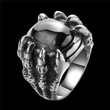 Load image into Gallery viewer, Fan Retro Gothic Punk Men Rings Trendy Skull Wolf Dragon Male Rings