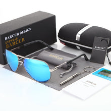 Load image into Gallery viewer, BARCUR Aluminum Magnesium Men's Sunglasses