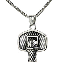 Load image into Gallery viewer, Basketball Box Pendant Sports Men&#39;s Necklace