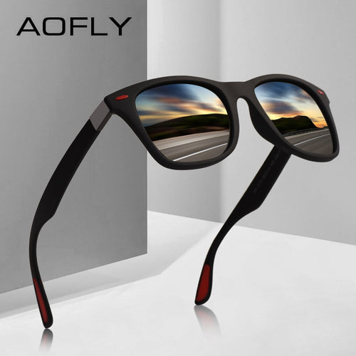 AOFLY NEW DESIGN Ultralight TR90 Polarized Sunglasses